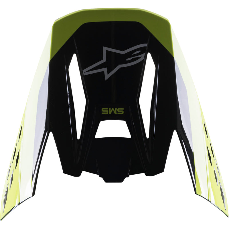 ALPINESTARS SM5 Visor - Beam - Black/Gray/Yellow 8983622-1515