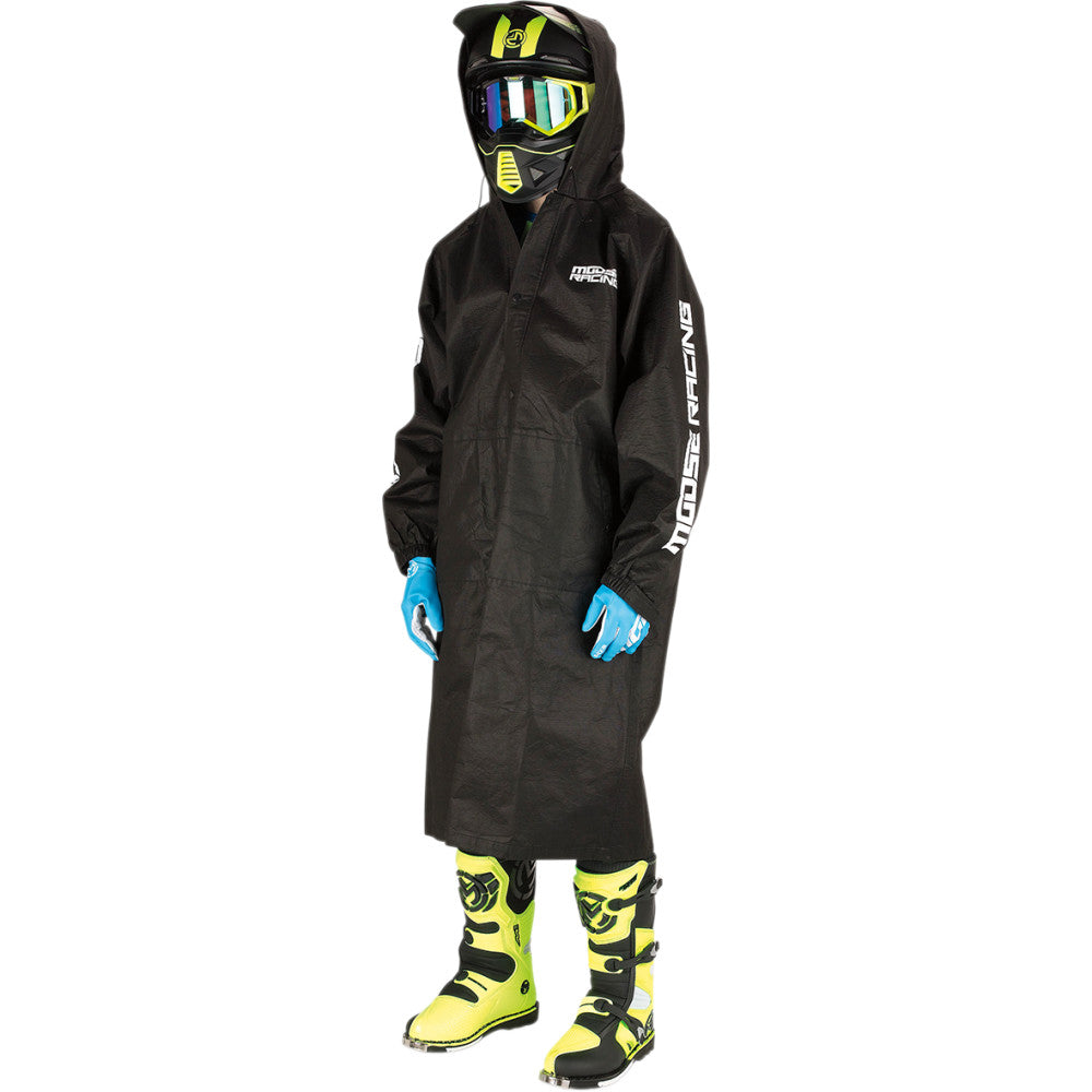 MOOSE OFFROAD Mud Rainsuit Coat - Black - L/XL LM1141-01 L/XL