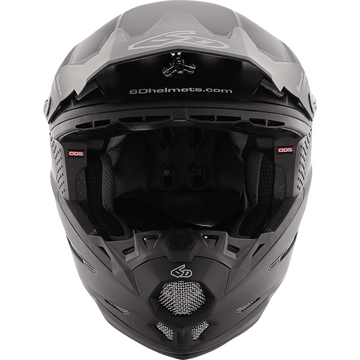 6D ATR-2 Helmet Solid Matte Black - Large