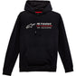 ALPINESTARS Linear Race Hoodie - Black - Medium 1232-51000-10-M