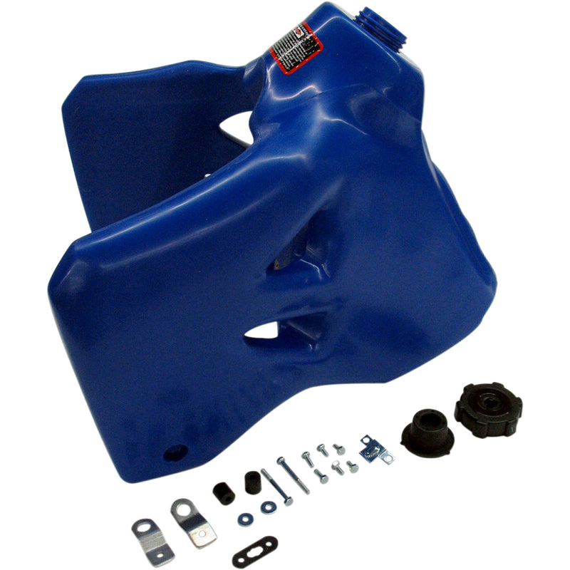 IMS PRODUCTS INC. Large-Capacity Gas Tank - Blue - Kawasaki/Suzuki - 4.0 Gallon 115521-B2