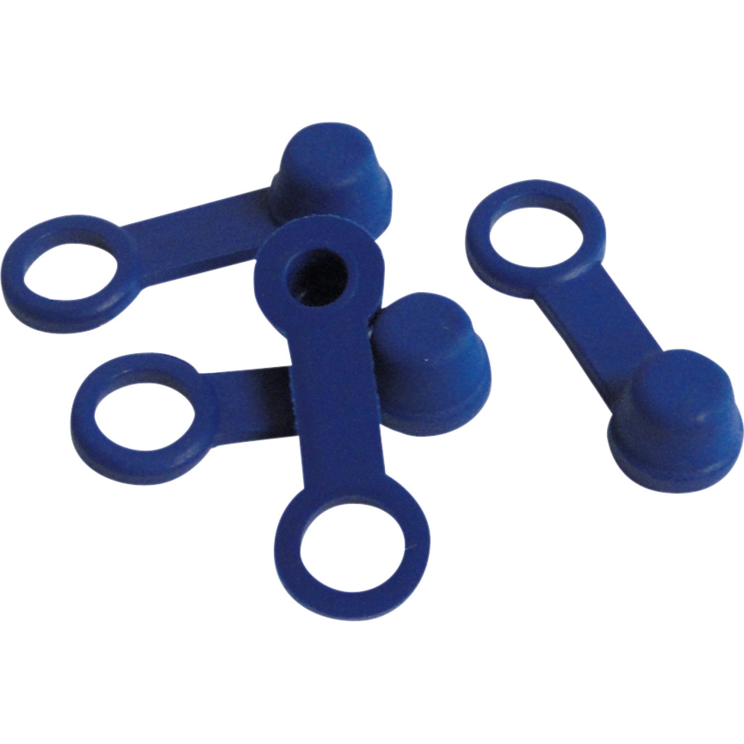 Helix Brake Bleeder Caps - Blue - 4-Pack 202-2004 | Gas Tank Caps