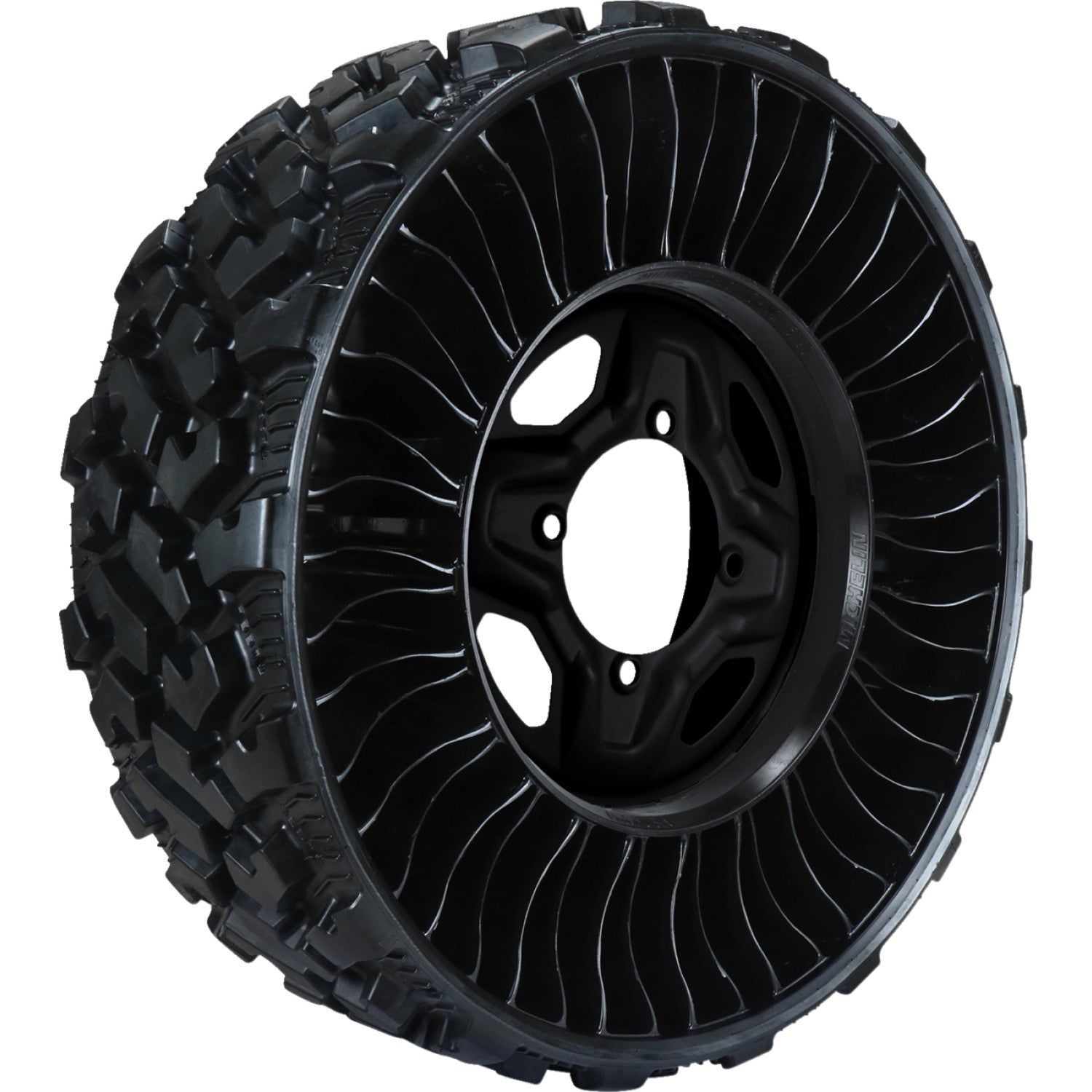 Michelin Tire and Wheel Assembly - X? Tweel? - Front/Rear - 26x9N14 - 4/137 - 5+2 (+48 mm) 21709 | Tire & Wheel Atv Gen Pur PO Se OEM | Michelin