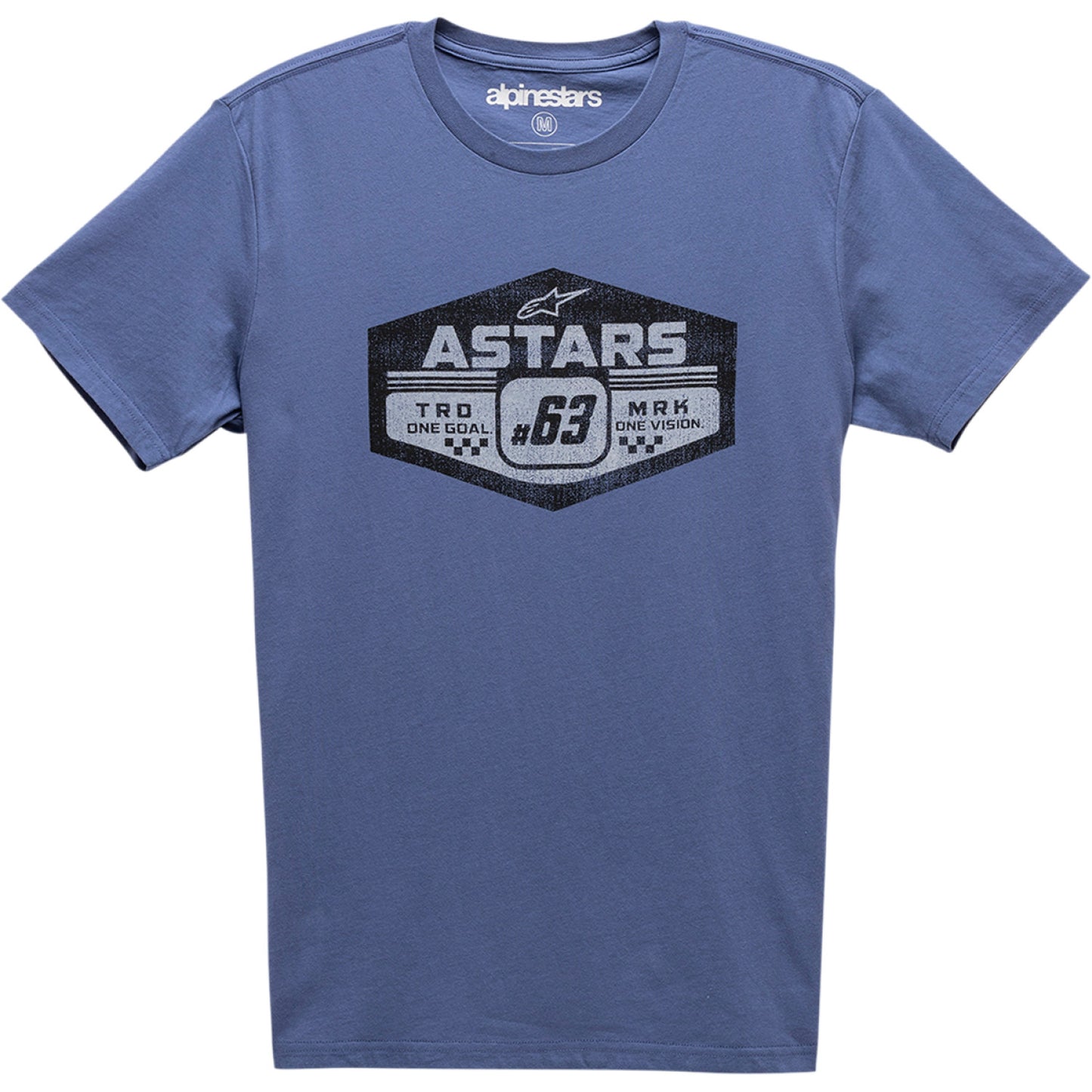 ALPINESTARS Gripper T-Shirt - Blue - Medium 12117400472M