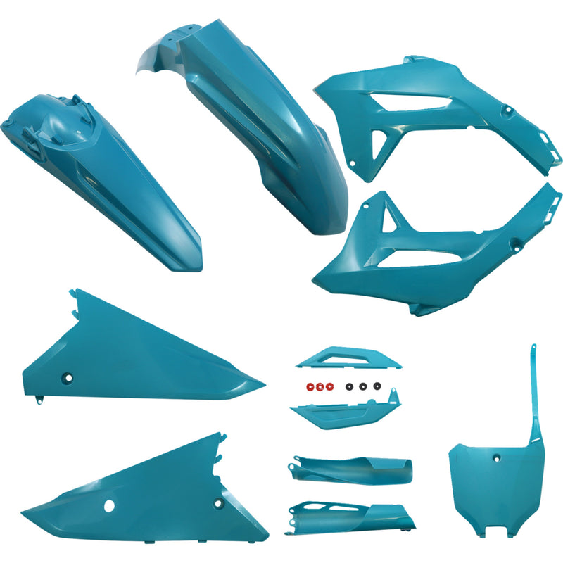 Acerbis Full Replacement Body Kit - Teal/Metallic 2858927441