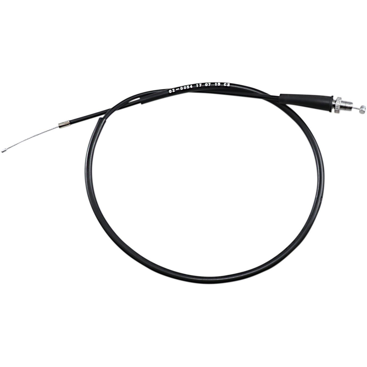 MOTION PRO Black Vinyl Throttle Cable - Pull - Honda 02-0054 by Motion Pro