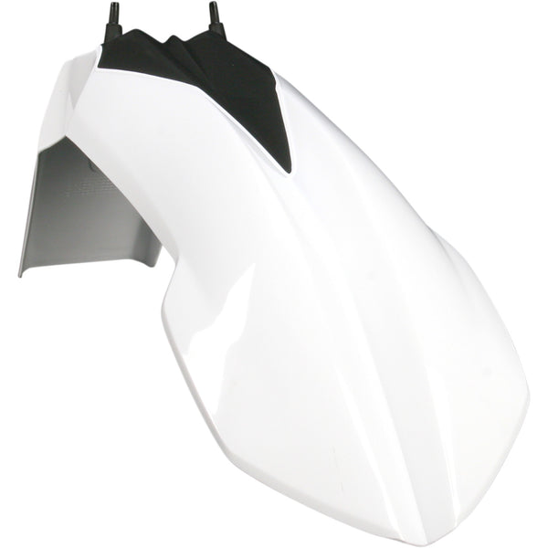 Acerbis Front Fender - White/Black 2320830002