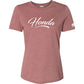 FACTORY EFFEX Women's Honda Script T-Shirt - Heather Mauve - Large 27-87344