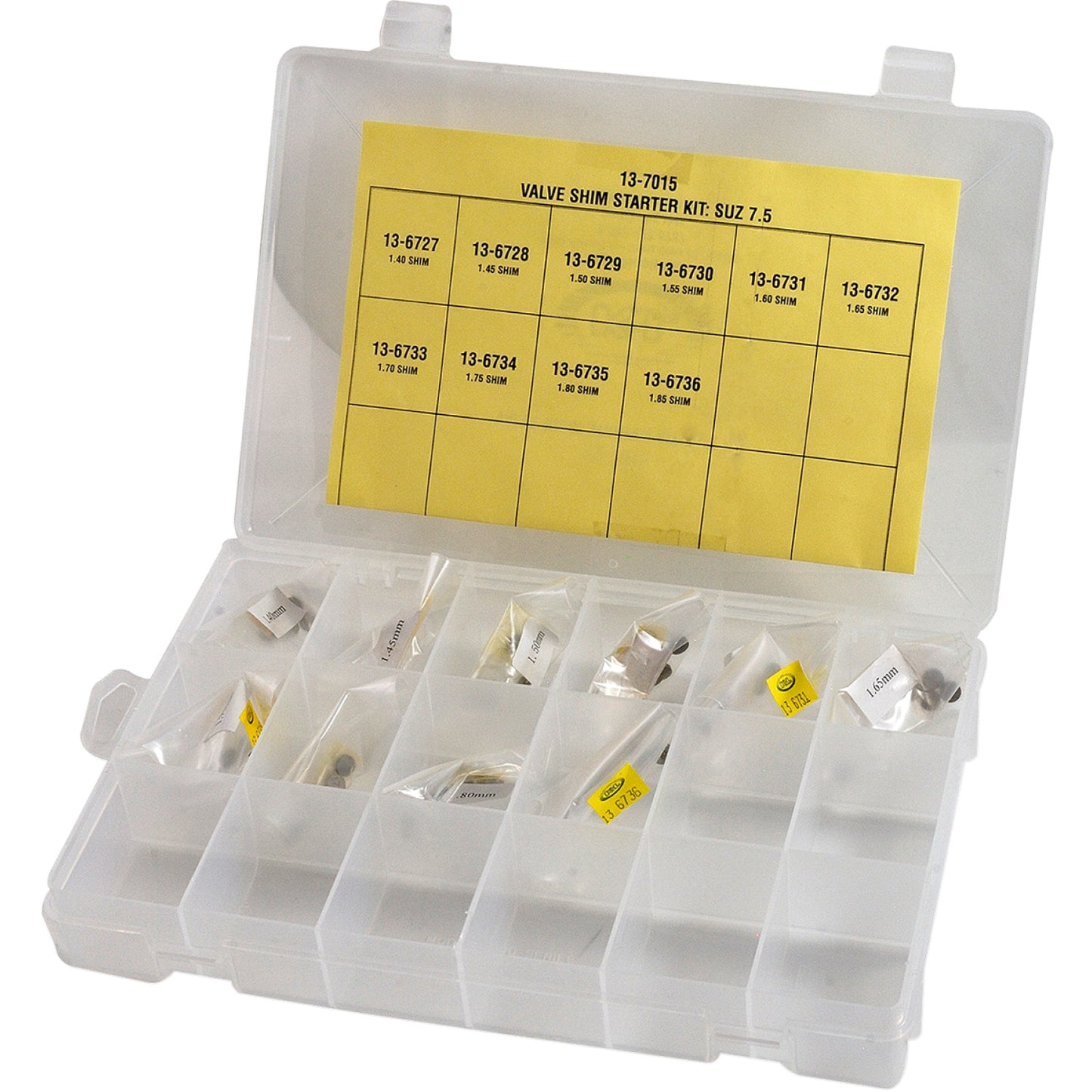 K&L Supply Shim Starter Kit - Suzuki - 7.5mm 13-7015 | Valves & Parts