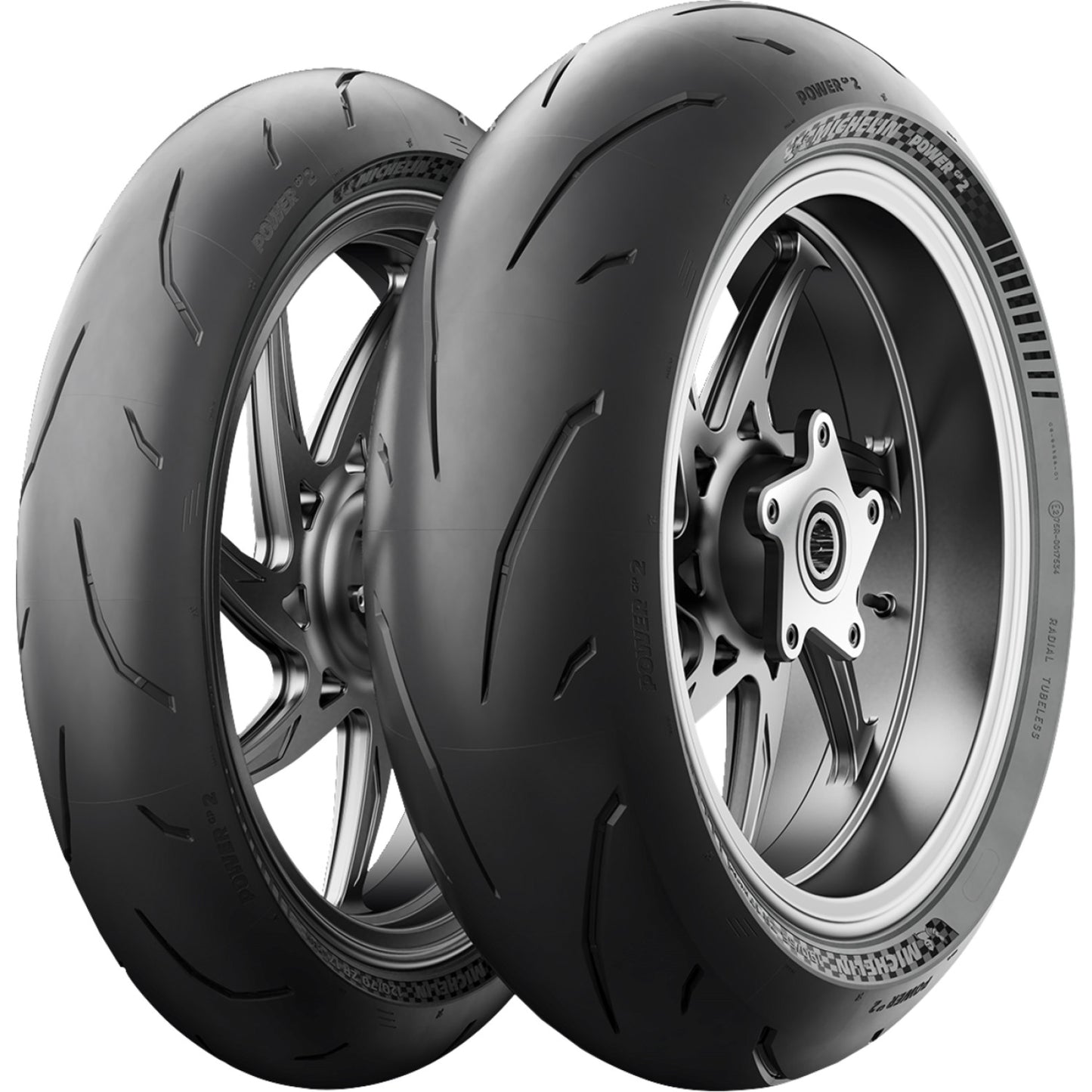 Michelin Tire - Power GP2 - Rear - 190/55ZR17 - (75W) 64822 | Tire Street Radial Rear | Michelin