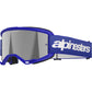 Alpinestars Vision 3 Goggle - Wordmark - Blue - Silver Mirror 5103225-7266 | Goggles 