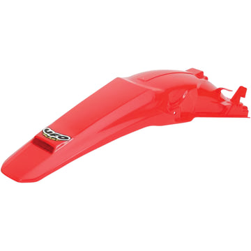 UFO Enduro Rear Fender - With LED Light - '00-'20 CR Red HO03646-070