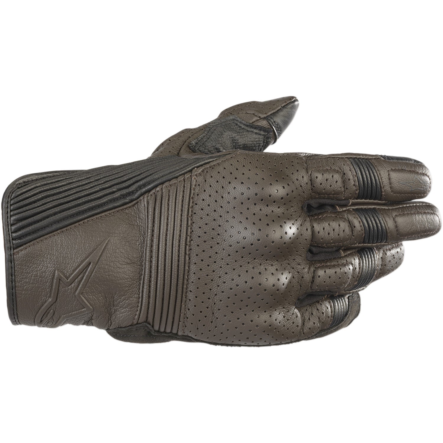 ALPINESTARS Mustang V2 Gloves - Tobacco Brown/Black - Small 3566118-811-S