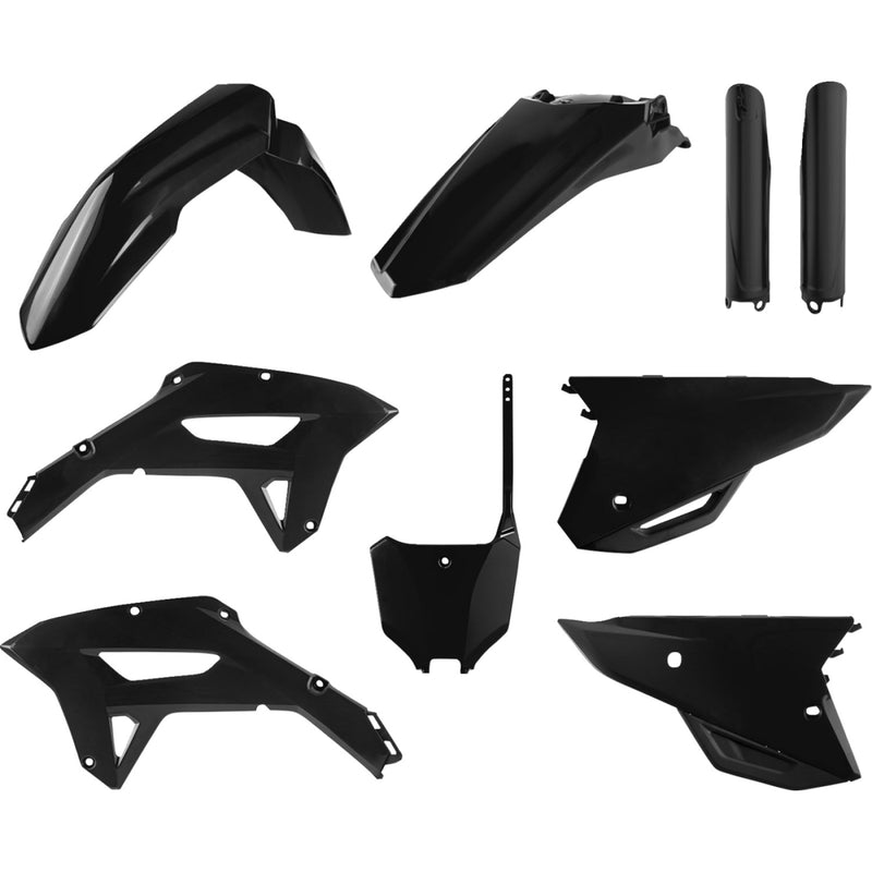 POLISPORT Body Kit - Complete - Black - CRF 450RX 91094 by Polisport