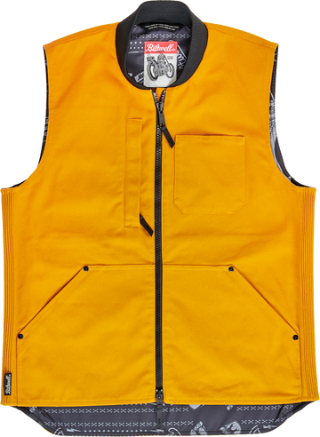 Biltwell 4 Speed Vest - Gold - XL 8150-120-005