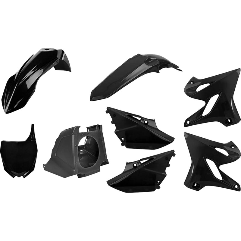 POLISPORT Restyled Body Kit - Black - YZ 125/250 90718 by Polisport