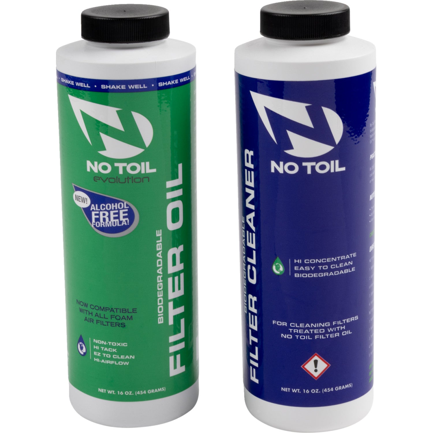 No Toil Evolution Filter Oil & Cleaner Kit - 16 U.S. Fl Oz Ev104 by No Toil