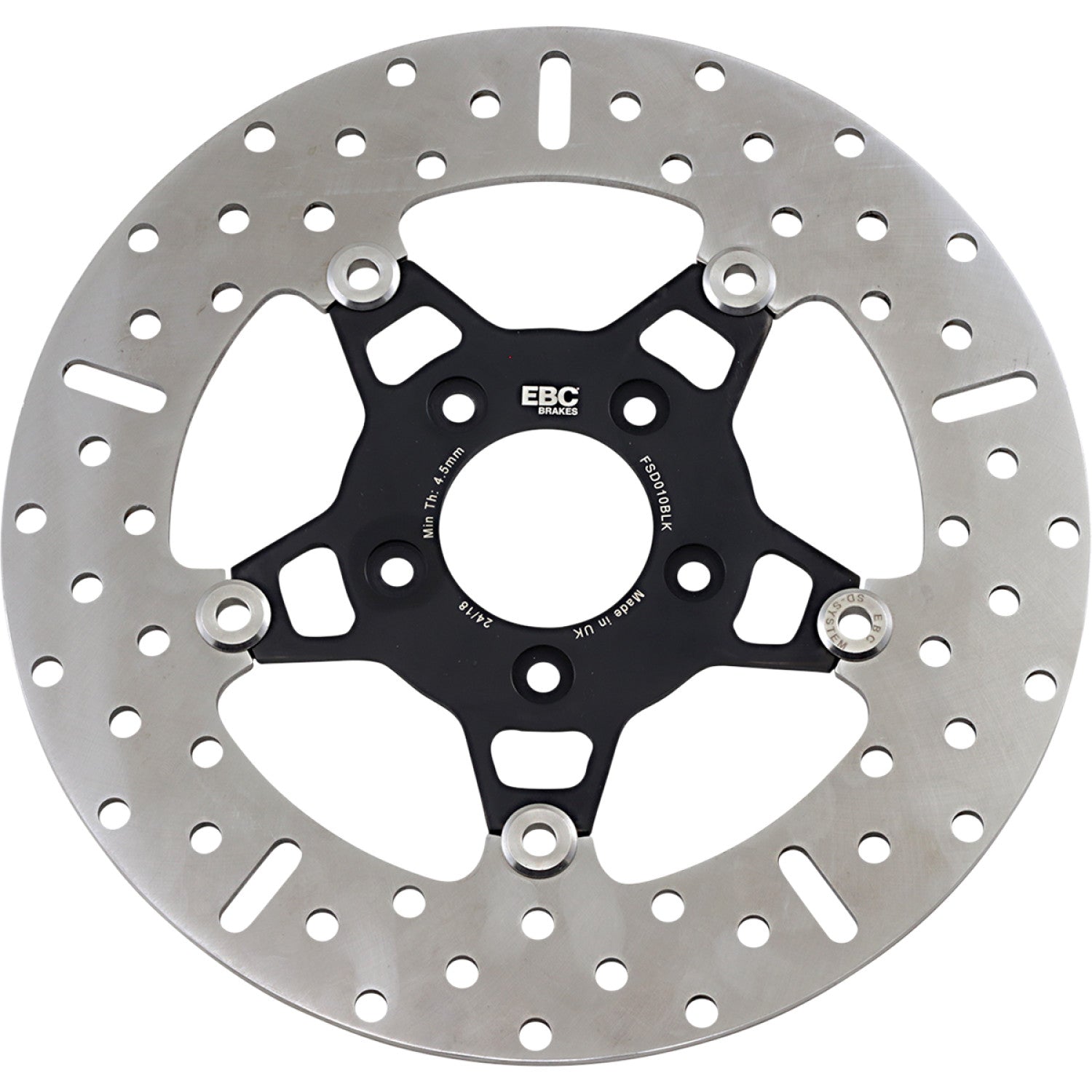 EBC Brake Rotor - Black Carrier FSD010BLK | Brake Rotors   Street