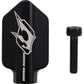 DRIVEN RACING Lever Guard Tip - Black DCTDLG-TIP-BK-R