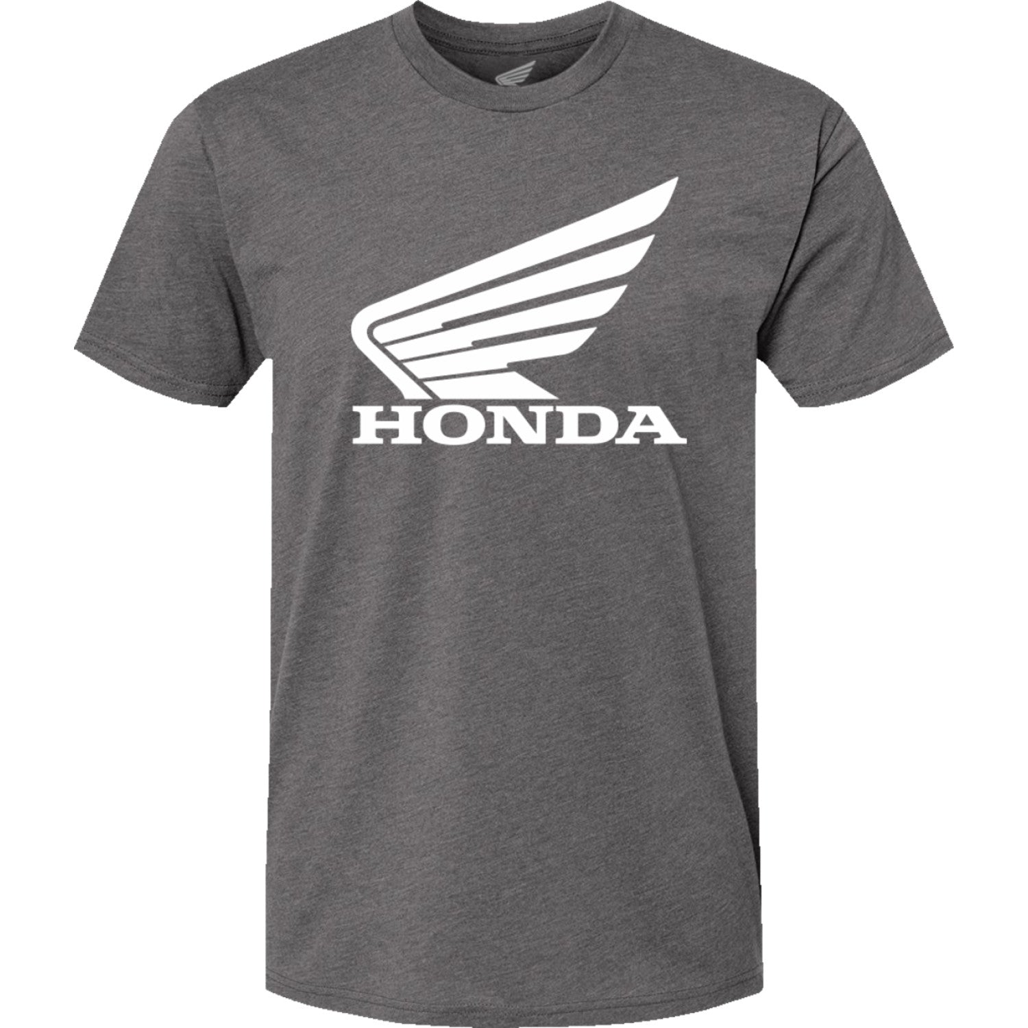 Honda Apparel Honda Wing T-Shirt - Heather/White - Medium NP21S-M3016-M | T Shirts Mens