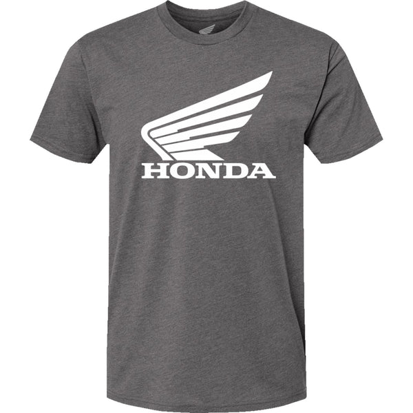 Honda Apparel Honda Wing T-Shirt - Heather/White - Large NP21S-M3016-L