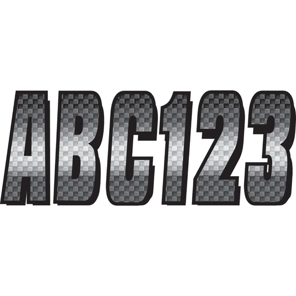Hardline I.D. Sticker Kit - 300 Series - Chrome Gradation CHBKG300