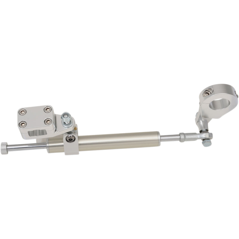 Moose Racing 7-Way Steering Stabilizer - Silver BTS-RB53-S