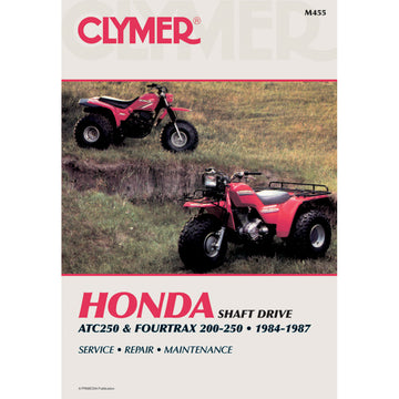 CLYMER Manual - Honda - ATC250ES / SX, TRX200 / 250 CM455