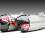 Yoshimura Rs 9T Header/Canister/End Cap Exhaust Dual System Stainless Aluminum Carbon Fiber