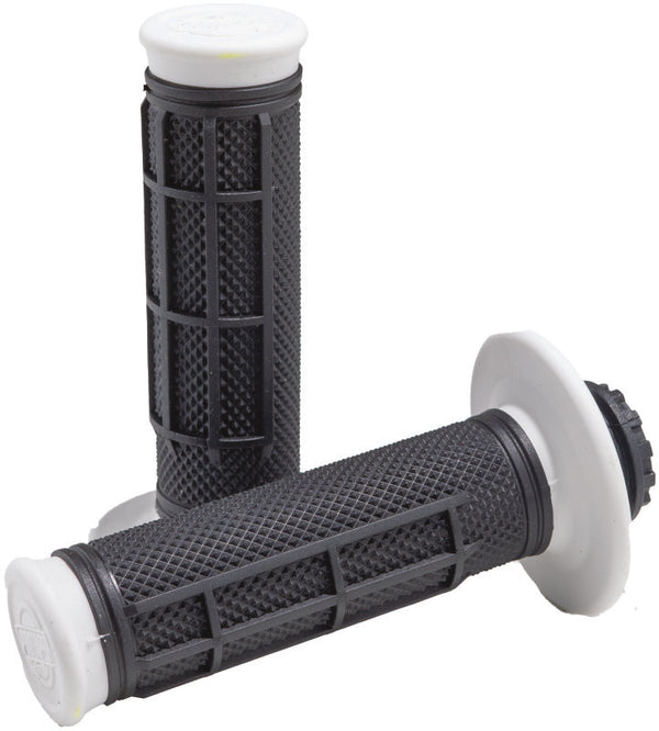 ProTaper Pro Series Clamp On 1/2 Waffle White/Black