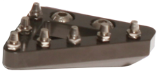 Solid Rear Brake Tip Magnesium