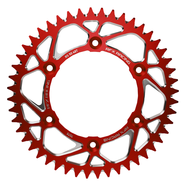RFX Aluminum Rear Sprocket 51t Red Hon FXRS 10-51 99RD