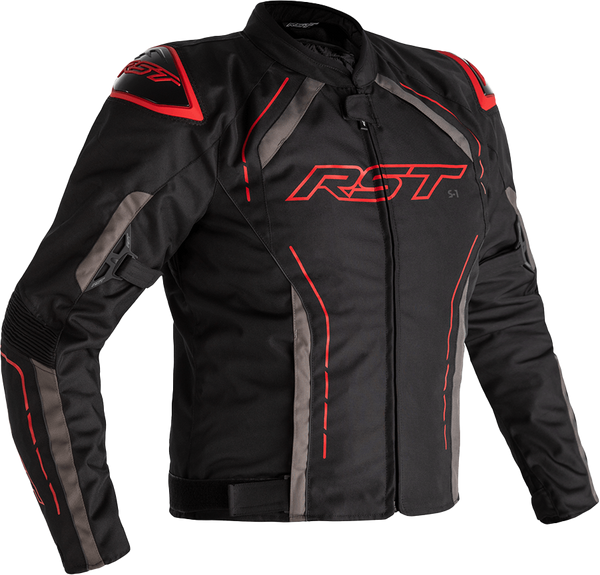 RST S1 CE Textile Jacket - Black/Grey/Red - XL