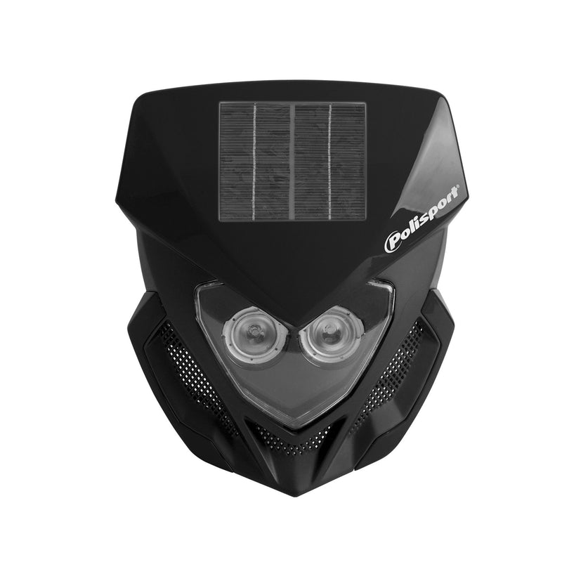 Lookos Solar Headlight Black
