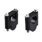 1 1/8" Handlebar Risers 30mm Black