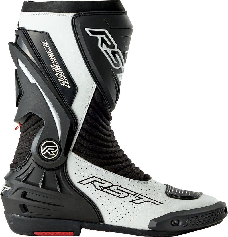 RST Tractech Evo D3O CE Boot - Black/White - US 11.5