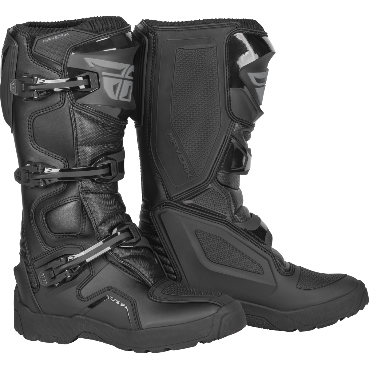 Fly Maverick Enduro Boot Black Size 11 by Western Power Sports