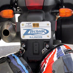 ZTechnik License Plate Bracket With Helmet Lock Black BMW