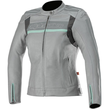 ALPINESTARS Stella Dyno v2 Jacket - Gray/Aqua - US 2 / EU 38 3112518-904-38