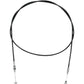 WSM Black Vinyl Throttle Cable - Sea Doo 002-039-01