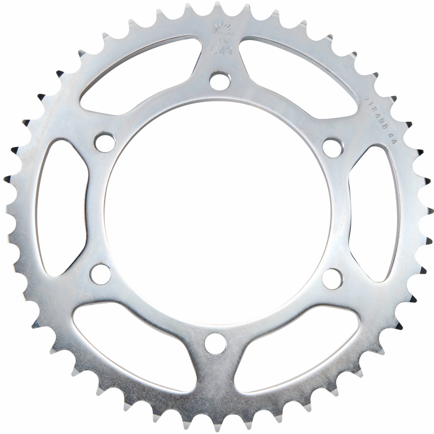 JT SPROCKETS Rear Sprocket - 44 Tooth - GSXR750W JTR498.44 by JT Rear Sprockets   Steel Type