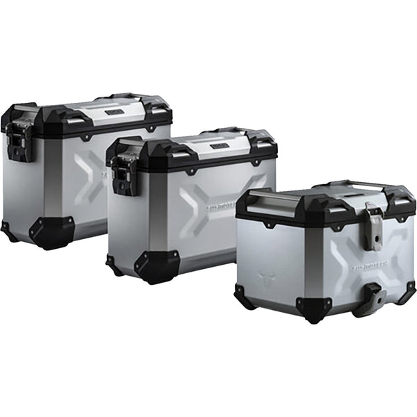 SW-Motech Adventure Luggage System - Silver - Triumph Tiger 1200 '12-'21 ADV.11.900.75000/S