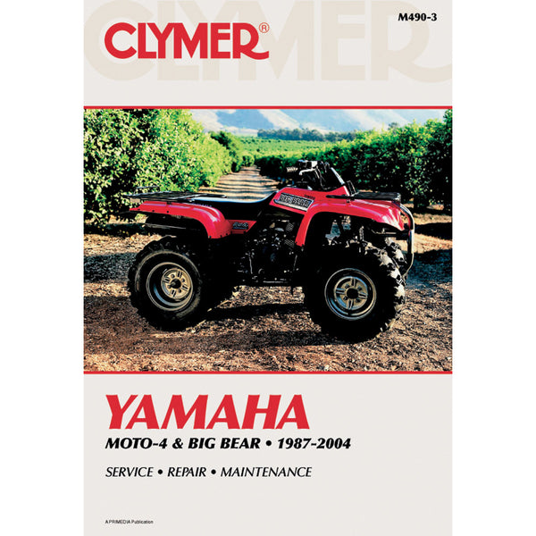 Clymer Manual - Yamaha - YFM350 Moto-4 / Big Bear CM4903