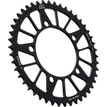 JT SPROCKETS Rear Sprocket - Black - 46 Tooth - BMW JTA75.46BLK by JT Rear Sprockets   Aluminum/Alloy