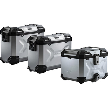 SW-Motech Adventure Luggage System - Silver - BMW 1250 GS/Adventure '21-'24 ADV.07.664.75300/S | Luggage Group