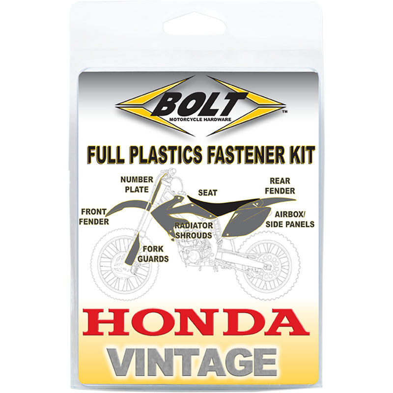 BOLT Body Work Fastener Kit - Honda HON-9092102