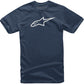 ALPINESTARS Ageless T-Shirt - Navy/White - Medium 1032720307020M