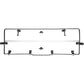 SEIZMIK Folding Windshield - Rear - Polaris 50-32001KIT