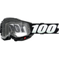 100% Accuri 2 Junior Goggle Black - Clear Lens by 100%