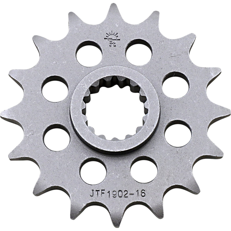 JT SPROCKETS Countershaft Sprocket - 16 Tooth JTF1902.16 by JT Countershaft Sprockets   Steel